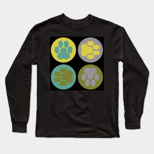 Paws in the greens Long Sleeve T-Shirt